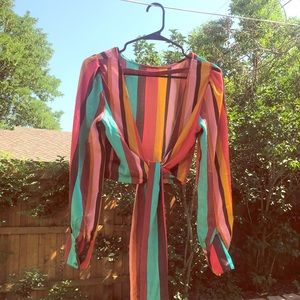 Multicolor Disco Top